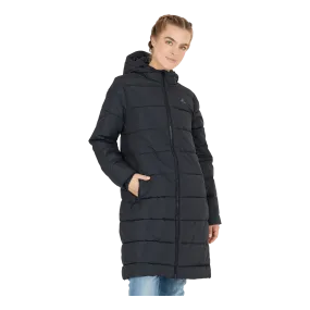 Amaretto W Long Puffer Jacket Black