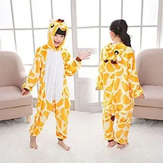 Boy Girl Pajamas Set Children Onesie Unicorn Baby Kids Pajamas Flannel Cartoon Cosplay Onesie Sleepwear for 4 6 8 10 12 years