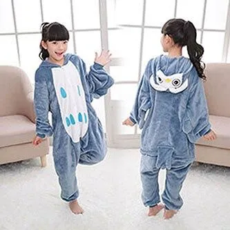 Boy Girl Pajamas Set Children Onesie Unicorn Baby Kids Pajamas Flannel Cartoon Cosplay Onesie Sleepwear for 4 6 8 10 12 years