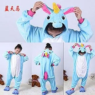 Boy Girl Pajamas Set Children Onesie Unicorn Baby Kids Pajamas Flannel Cartoon Cosplay Onesie Sleepwear for 4 6 8 10 12 years