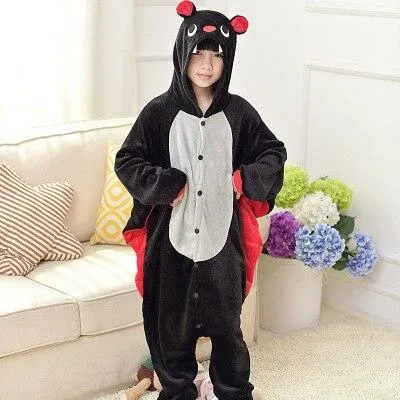 Boy Girl Pajamas Set Children Onesie Unicorn Baby Kids Pajamas Flannel Cartoon Cosplay Onesie Sleepwear for 4 6 8 10 12 years