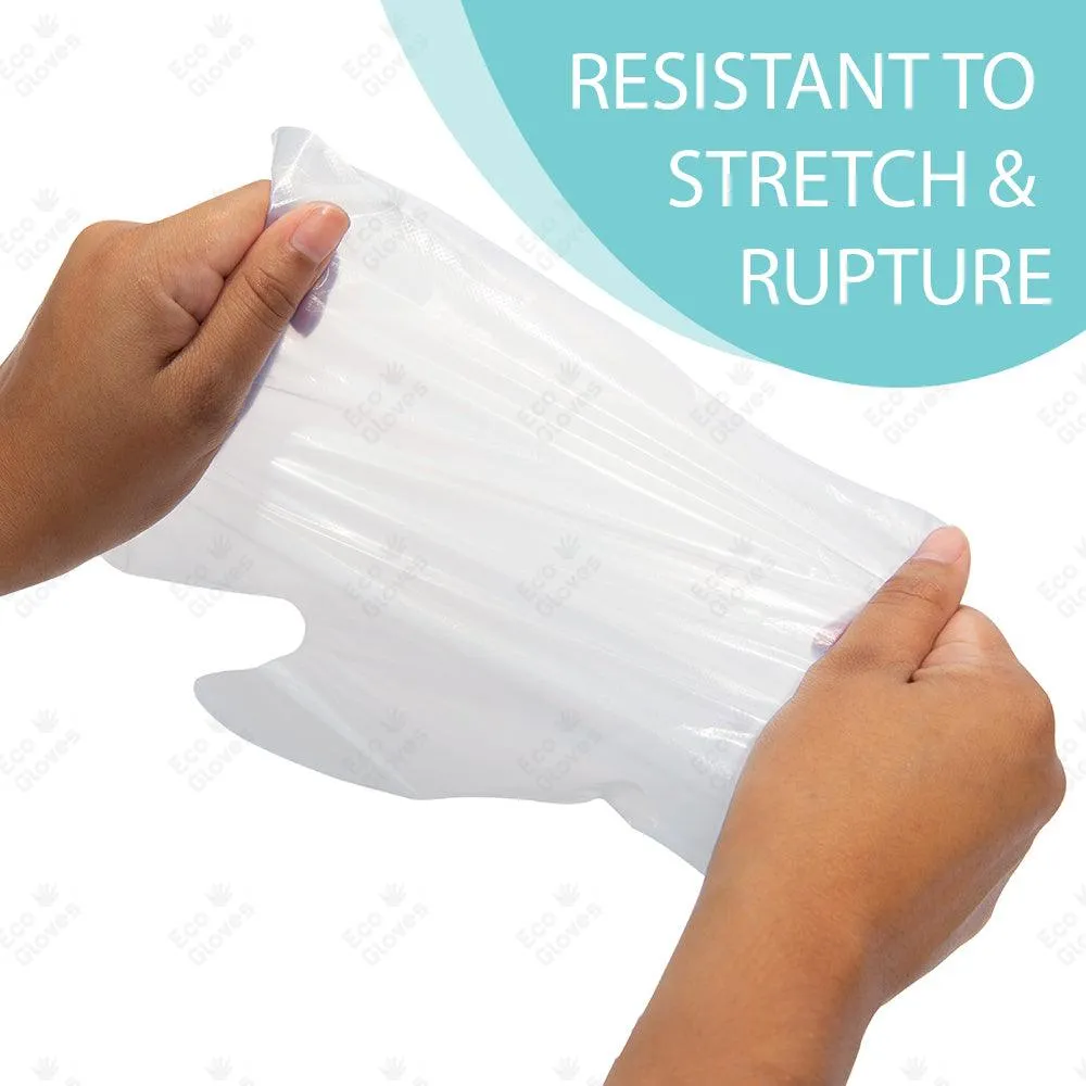 Eco Gloves Individually Wrapped Compostable Disposable Gloves (Bag 24 Pairs)