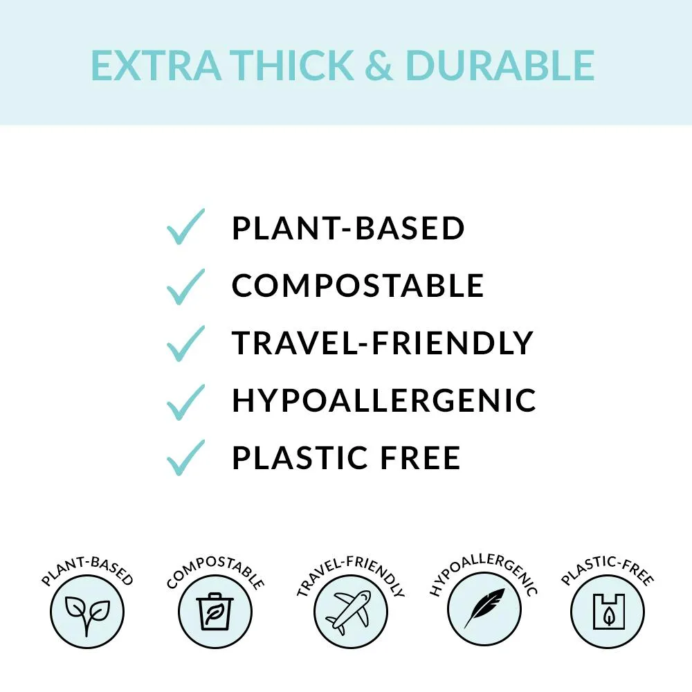 Eco Gloves Individually Wrapped Compostable Disposable Gloves (Bag 24 Pairs)