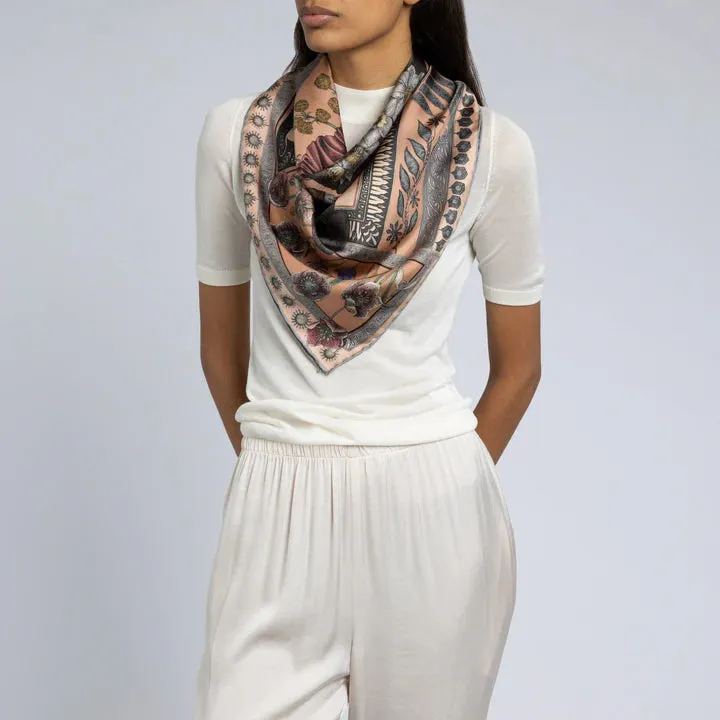Honoring Argos in Cherry/Hellebore - Silk