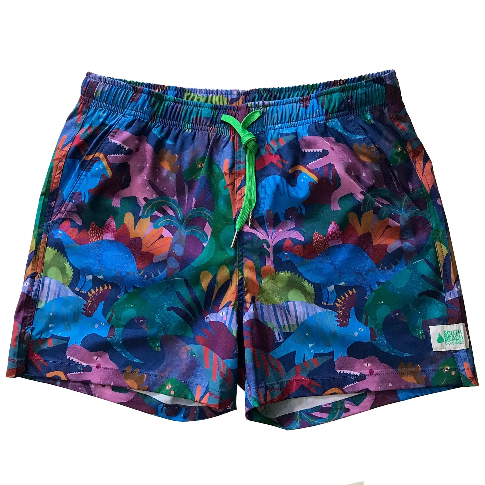 Men's Stretchy Trunks: Dinotopia