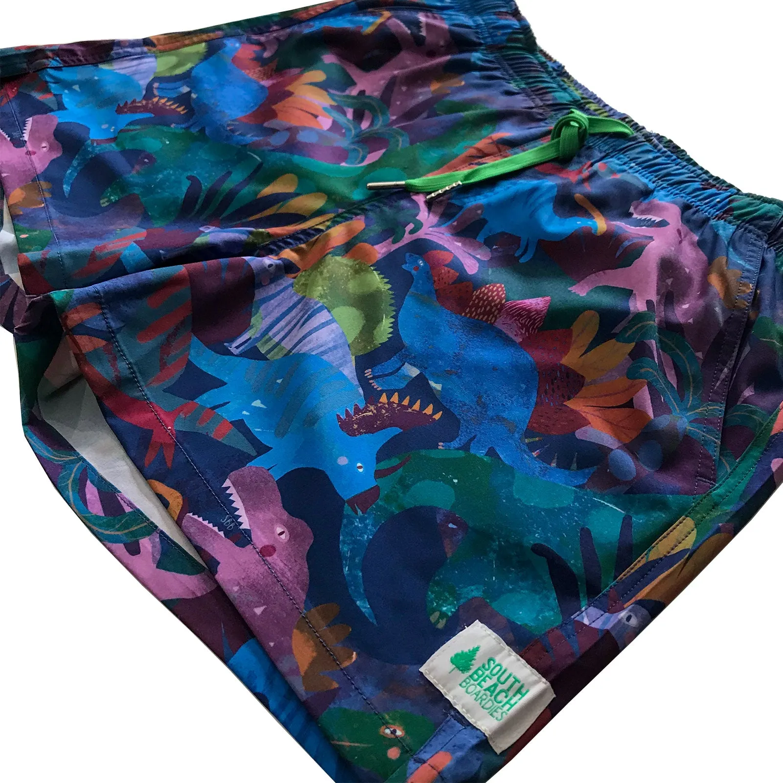 Men's Stretchy Trunks: Dinotopia