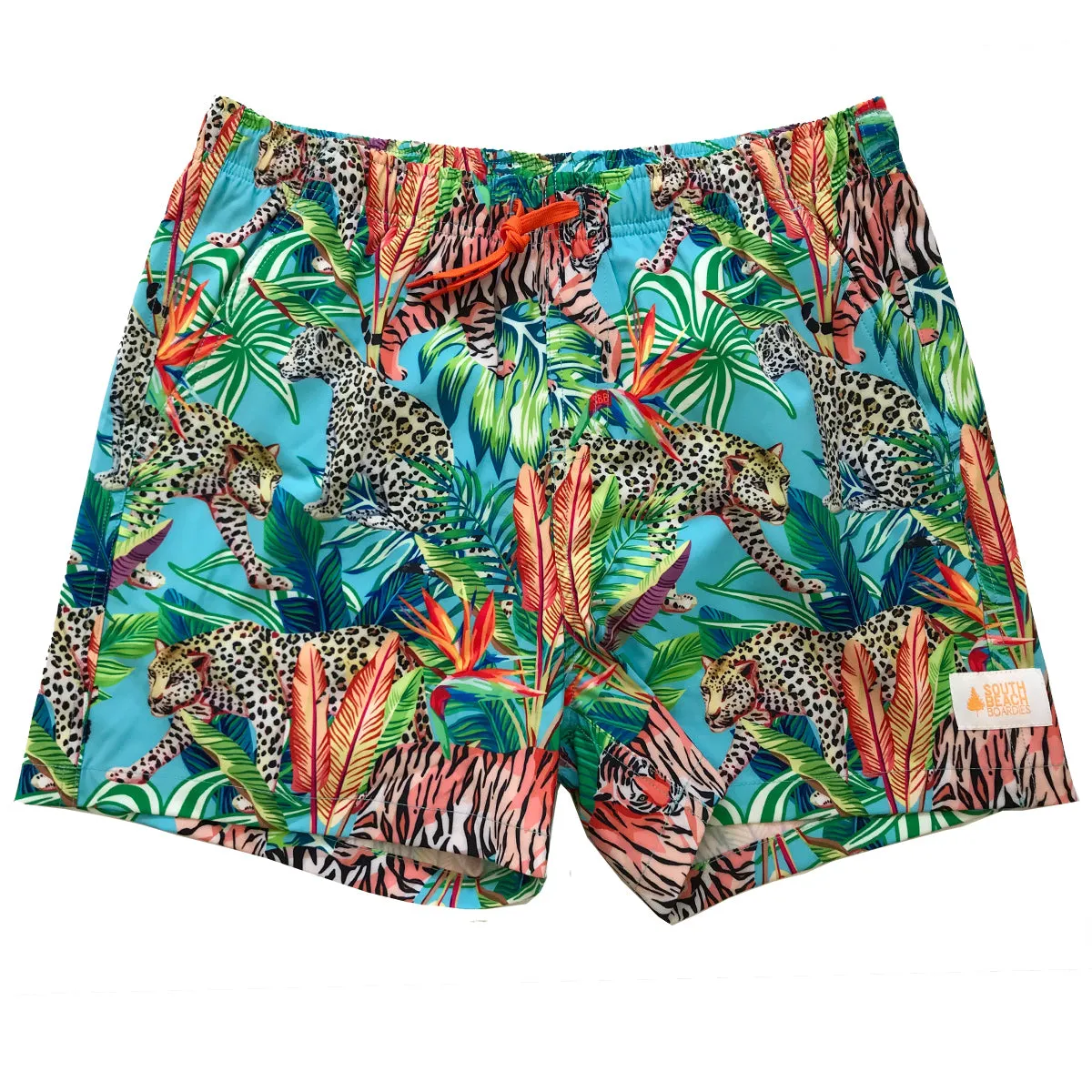 Men's Stretchy Trunks: Jungle Brothers
