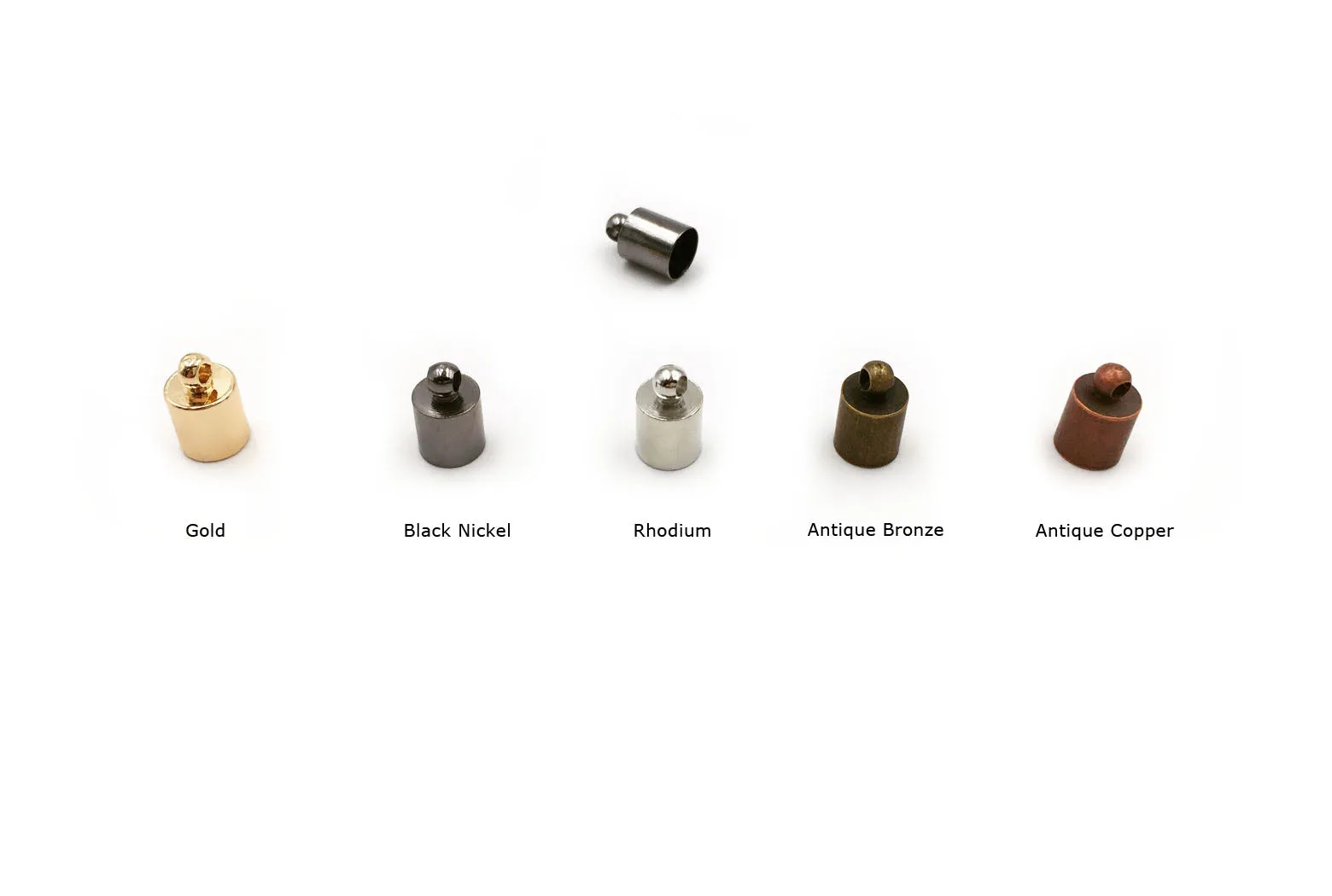 MP2570 End Cap With Ring CHOOSE COLOR BELOW
