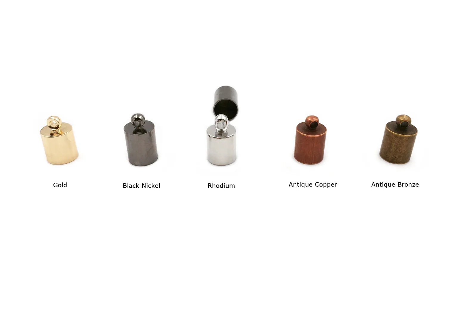MP2571 End Cap With Ring CHOOSE COLOR BELOW