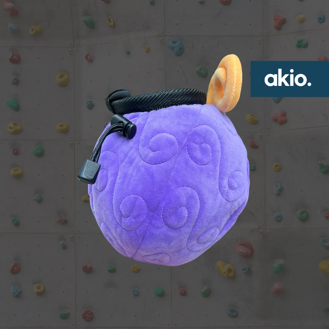 One Piece Gomu Gomu no Mi Devil Fruit Chalk Bag