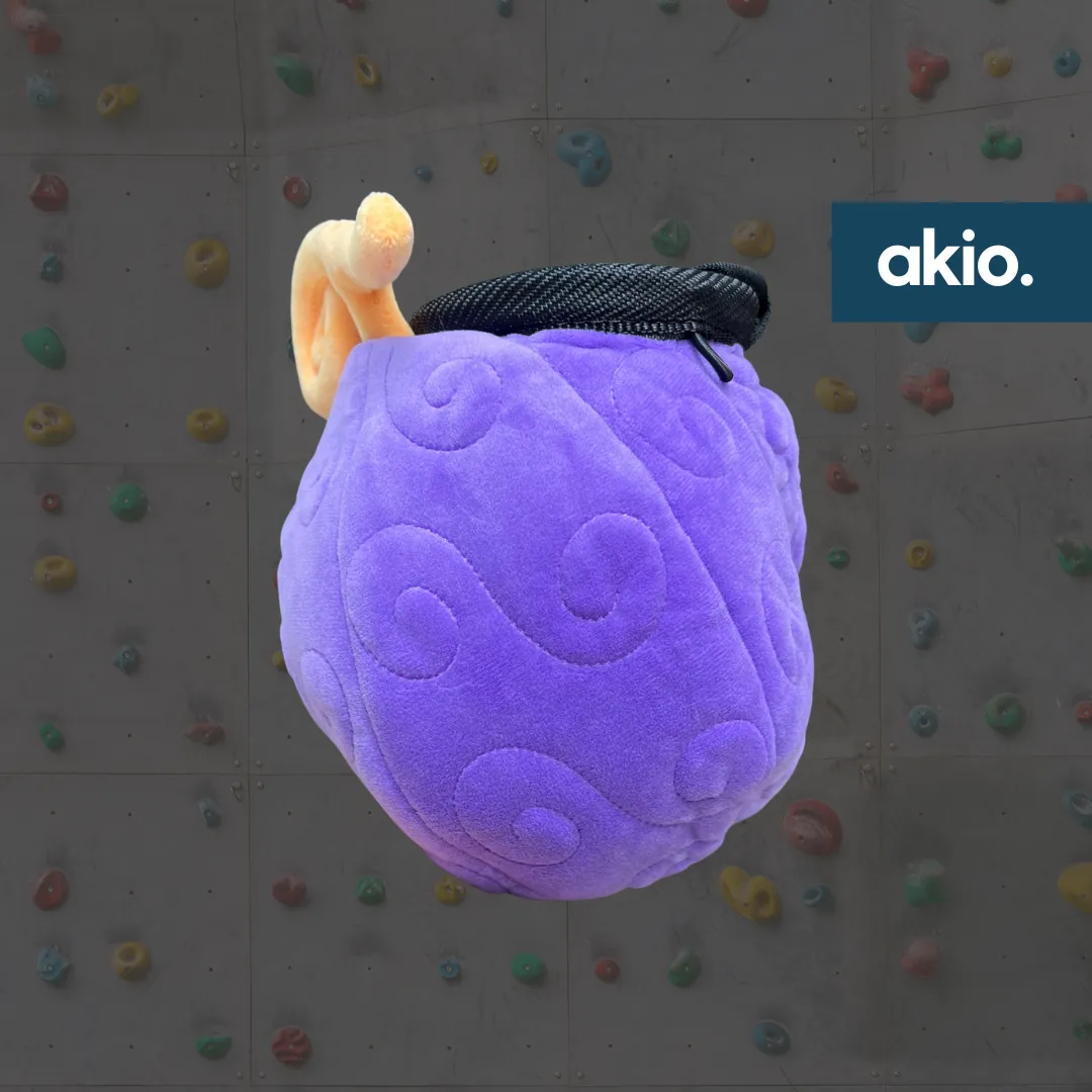 One Piece Gomu Gomu no Mi Devil Fruit Chalk Bag