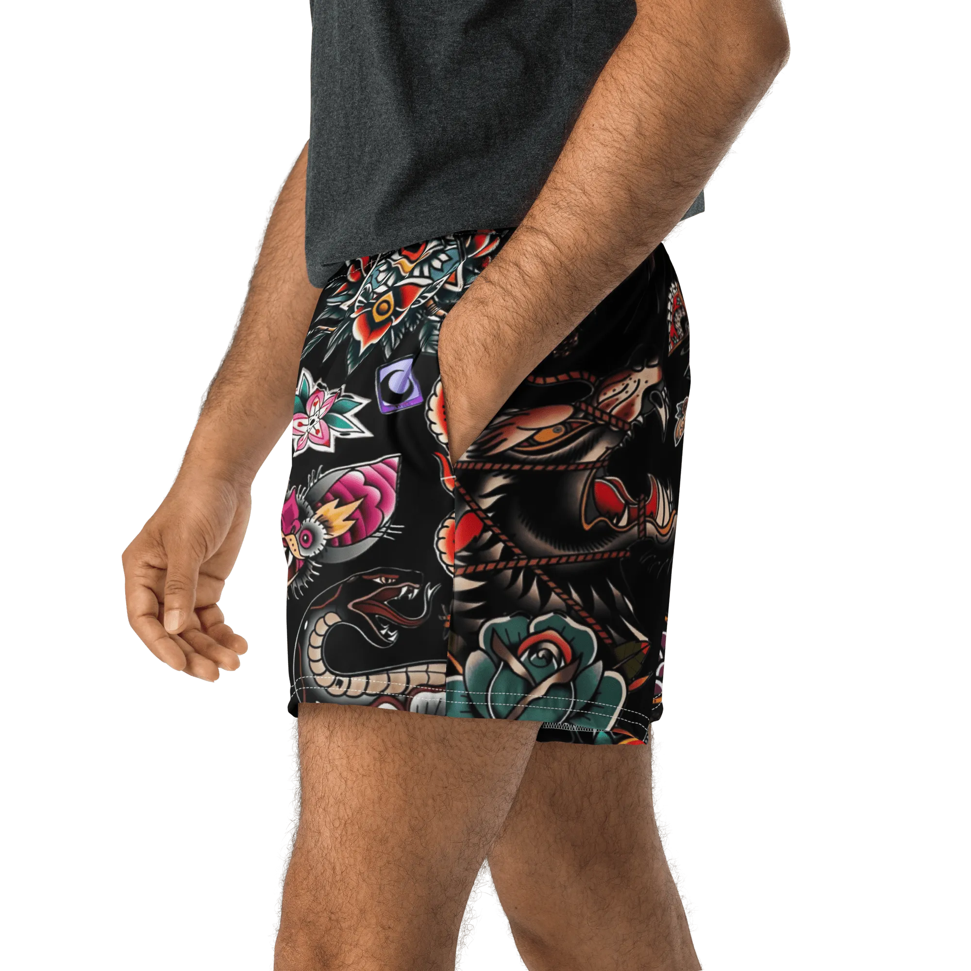 Phantom Flash Unisex Unlined Swim Trunks