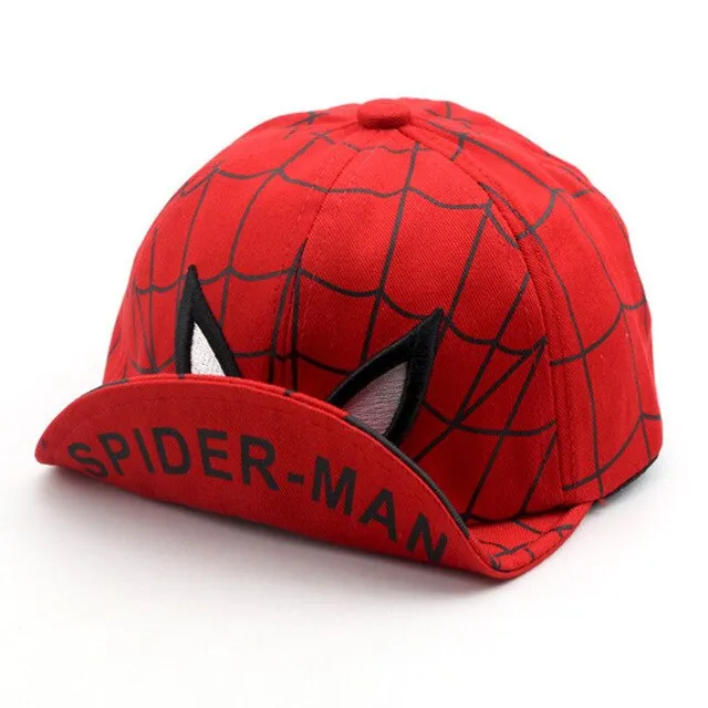 Spiderman Summer Kids Caps