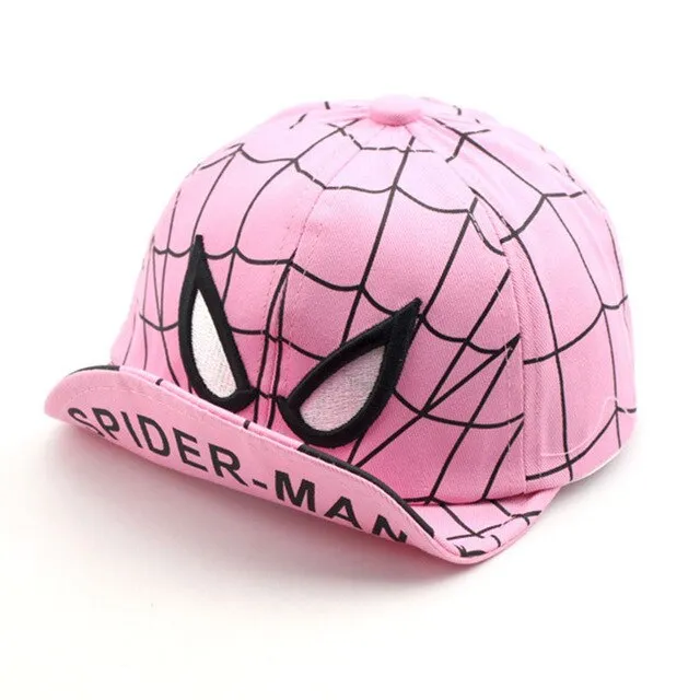 Spiderman Summer Kids Caps