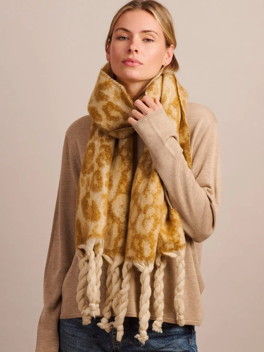 Tiger Tree | Latte Safari Scarf