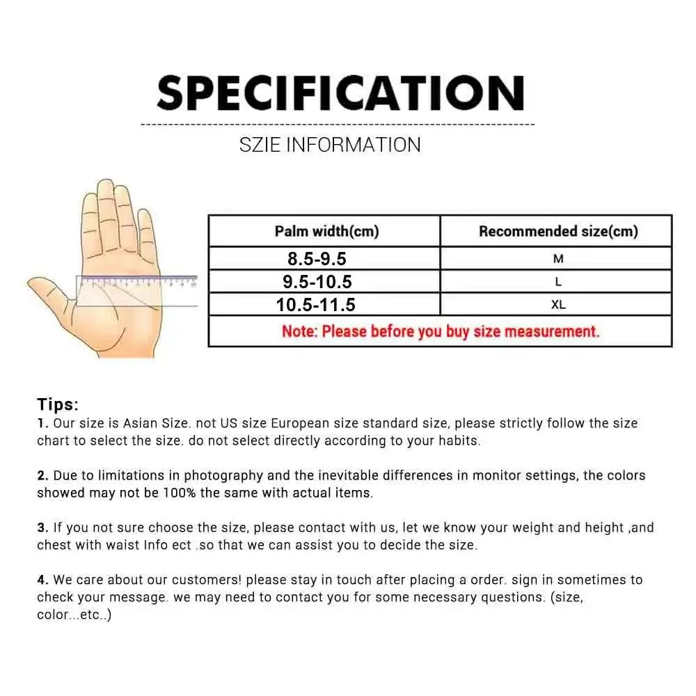 Touch Screen Motorbike Riding Gloves