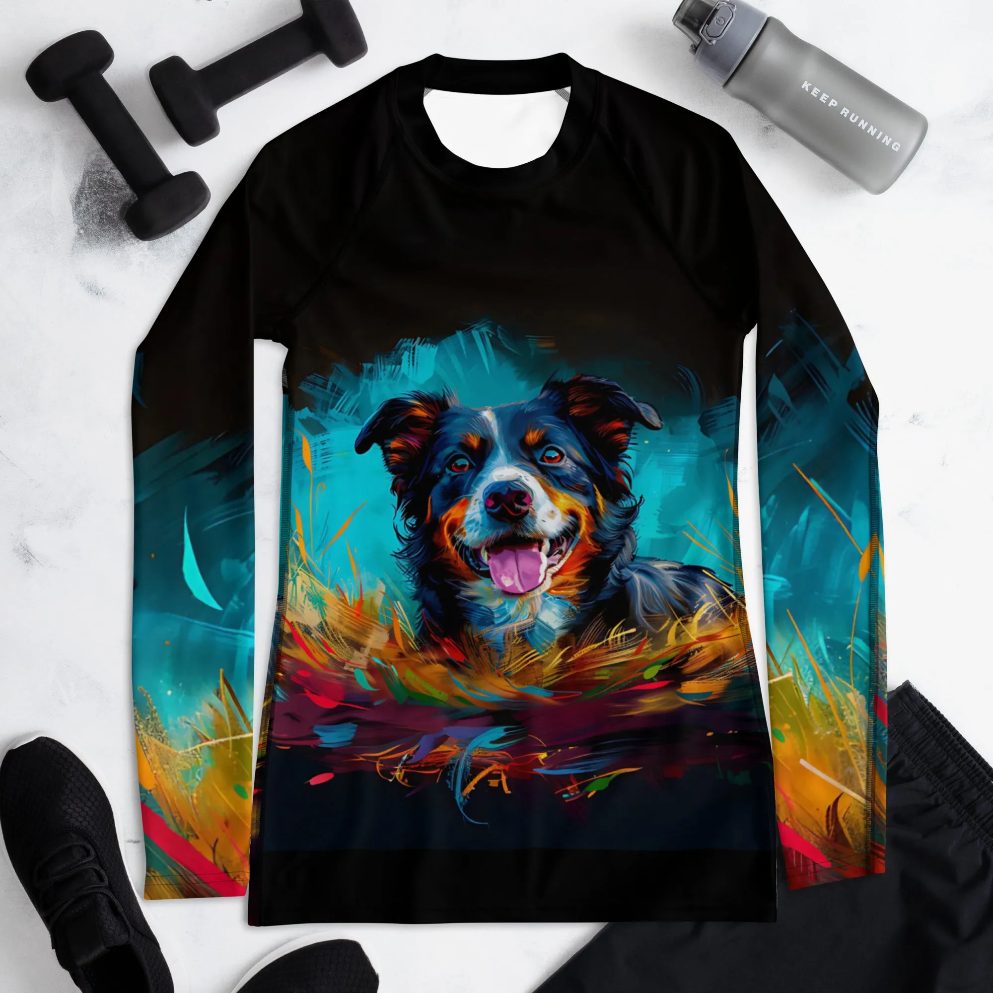 Whisker Weeds Women's Rash Guard
